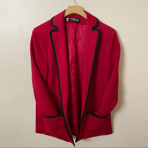 Givenchy Jackets & Blazers - GIVENCHY Vintage Red Blazer 12
